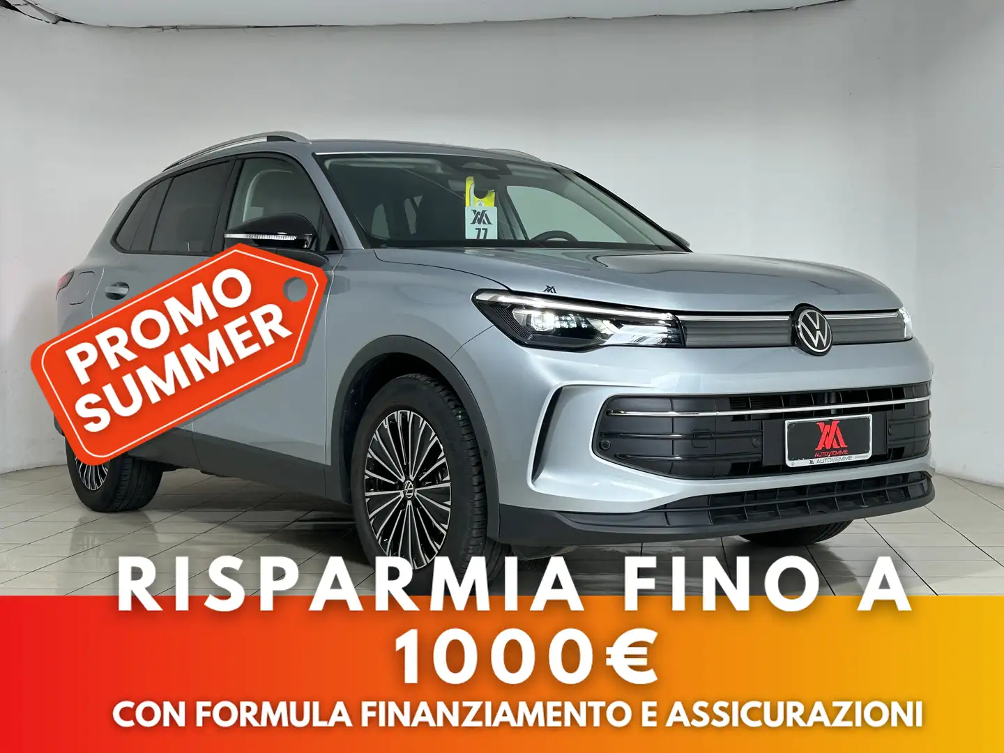 Volkswagen Tiguan Life 1.5 150cv DSG + Retrocamera + Baule elettrico Argento - 1