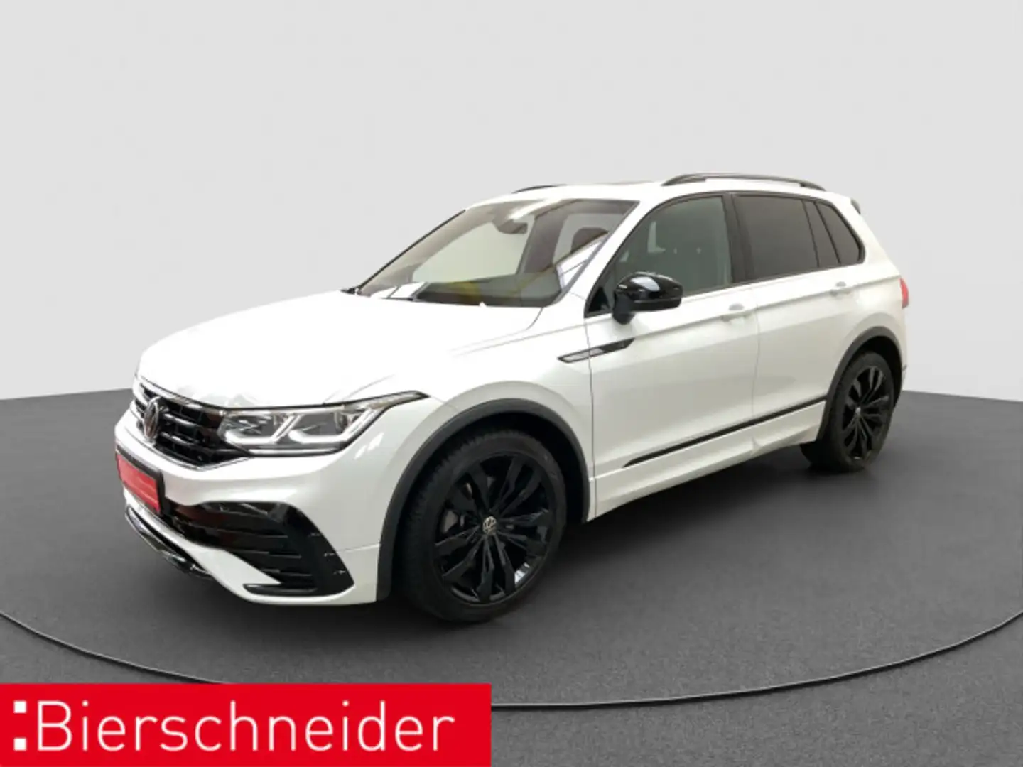 Volkswagen Tiguan 2.0 TDI DSG 4Mo R-Line Black AHK PANO STH Weiß - 1