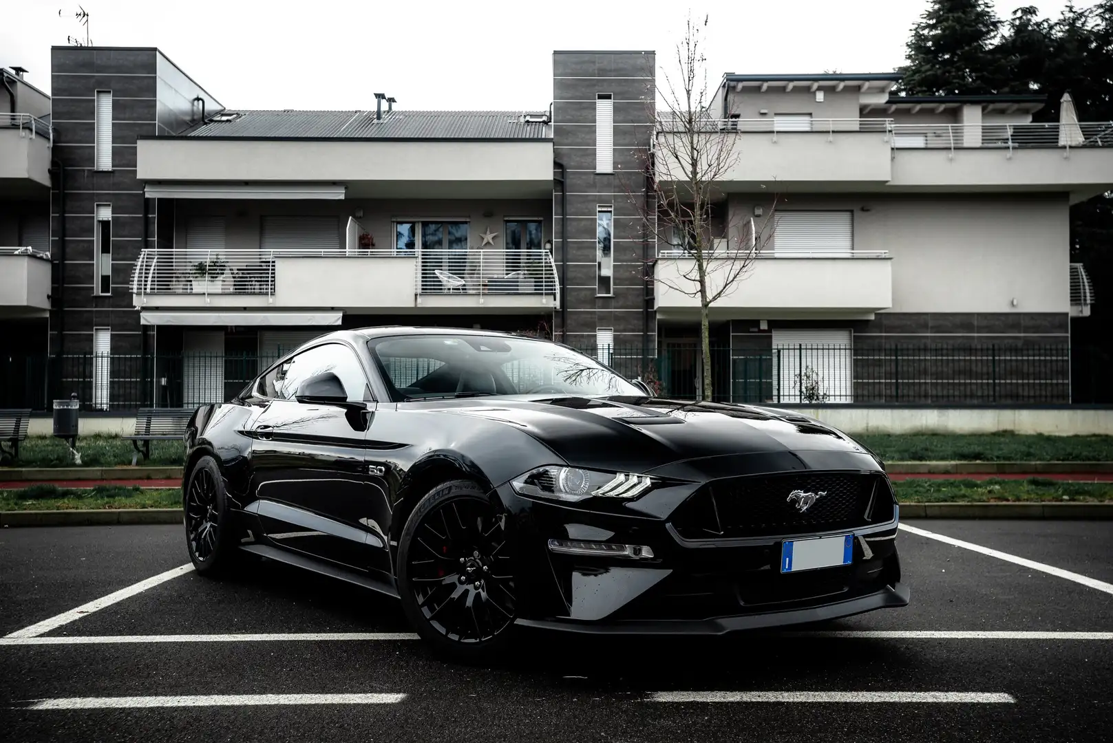 Ford Mustang GT V8 | Ufficiale Italiana | Superbollo Pagato Noir - 1