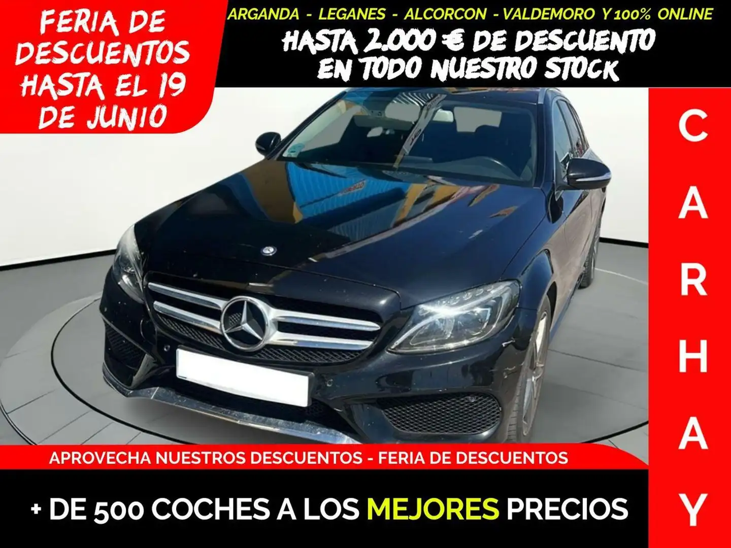 Mercedes-Benz C 220 DCI BLUETEC AMG Noir - 1