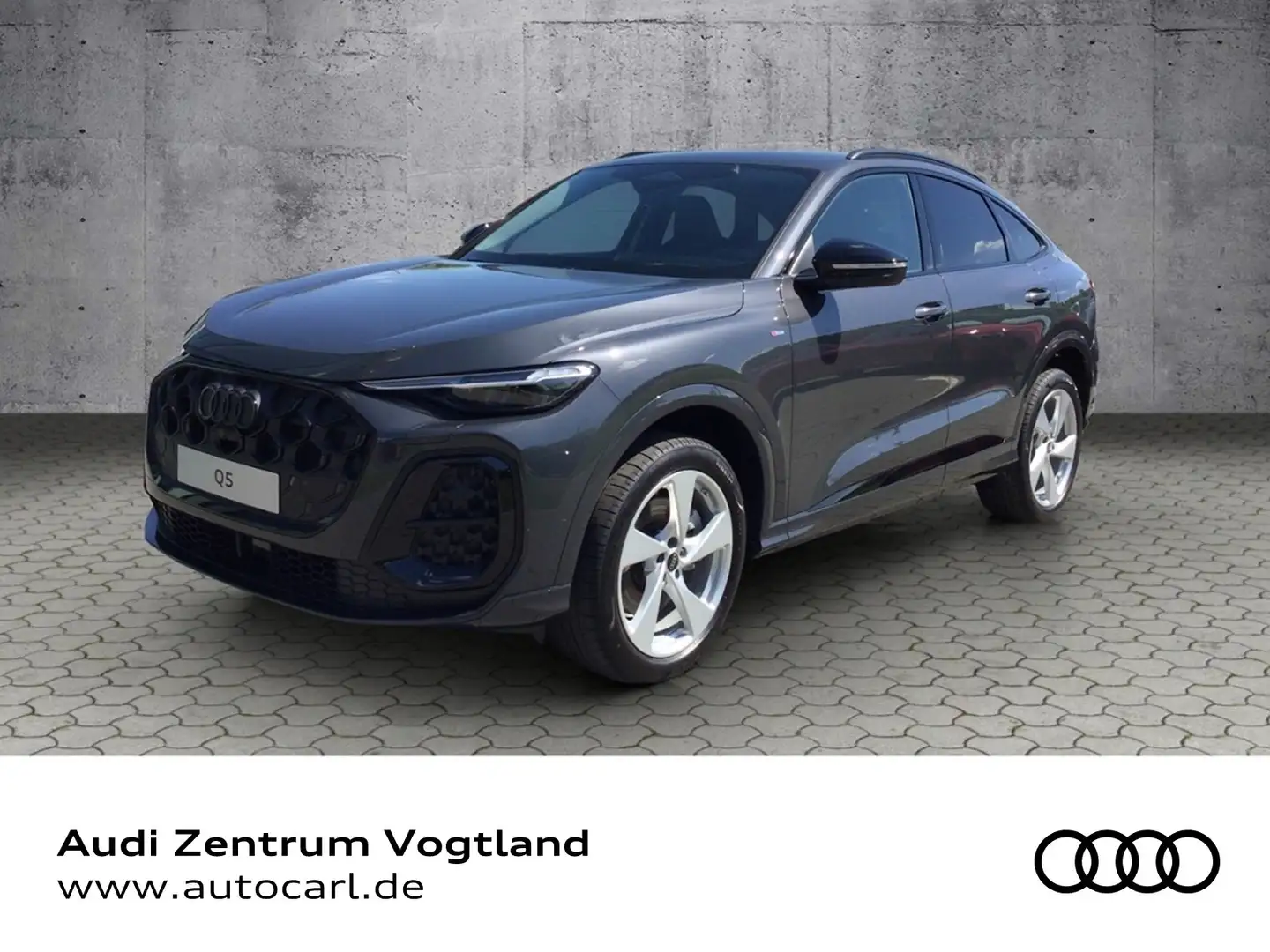 Audi Q5 Sportback TDI quattro 150 kW S tronic KLIMA LED N Grau - 1