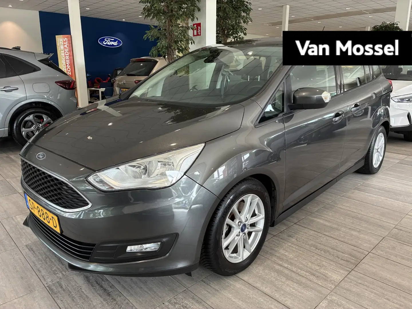 Ford Grand C-Max 1.0 Trend 7p. | Sync | LMV | 7 Persoons | CC | Grijs - 1
