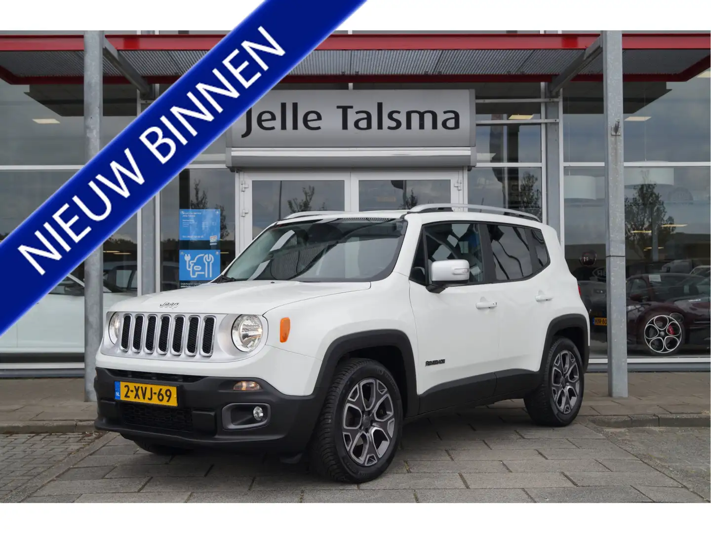 Jeep Renegade 1.4T MultiAir 140 Limited | Lederen Bekleding | Na Blanc - 1