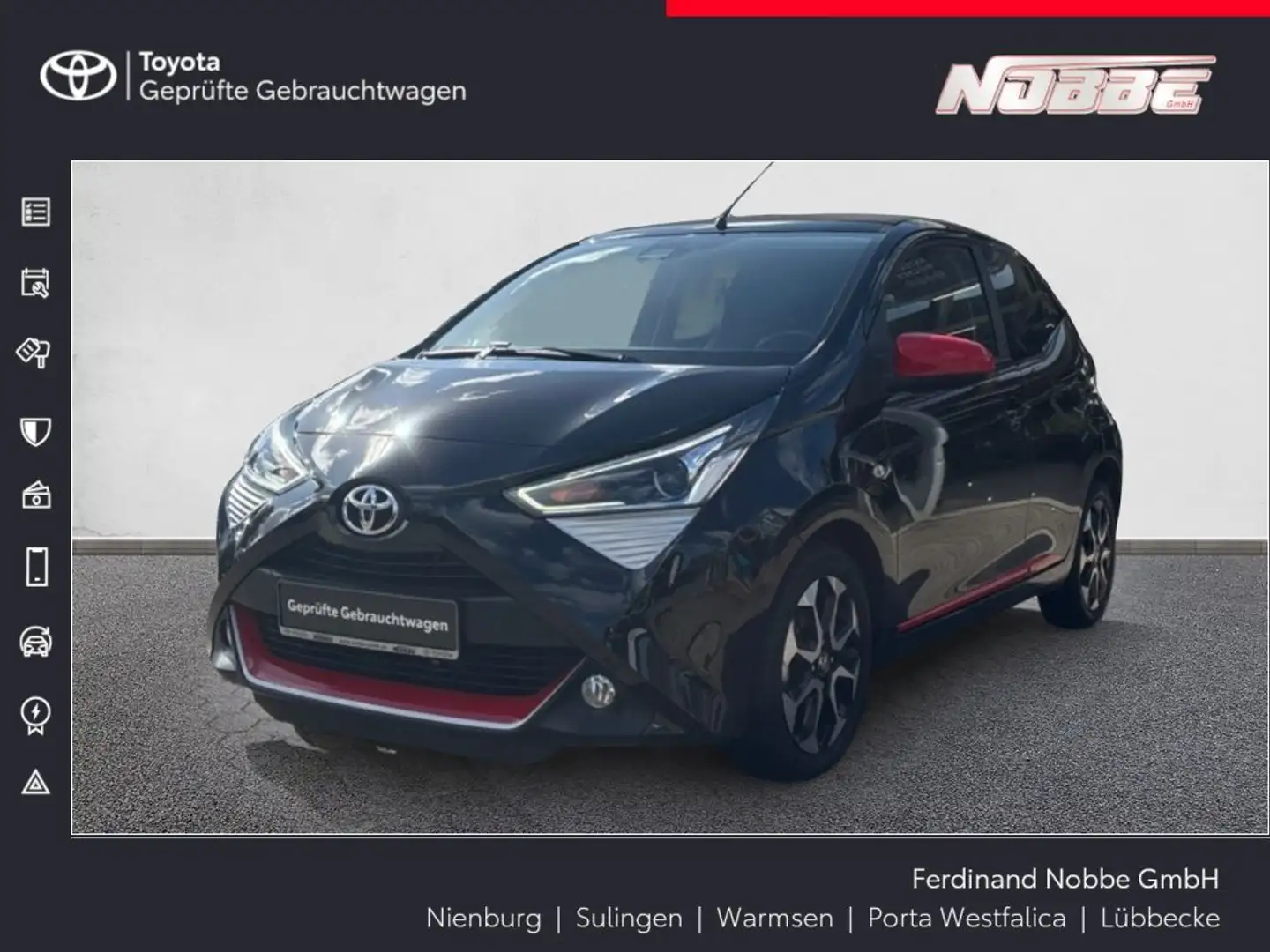 Toyota Aygo X x-play Team Deutschland Zwart - 1