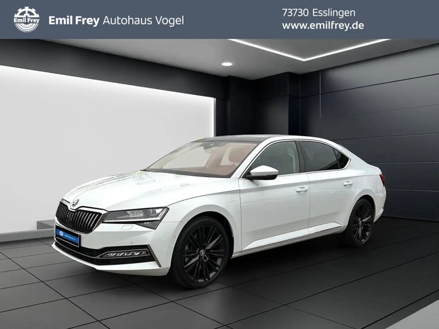 Skoda Superb 2.0 TSI 4x4 DSG L&K Blanc - 1
