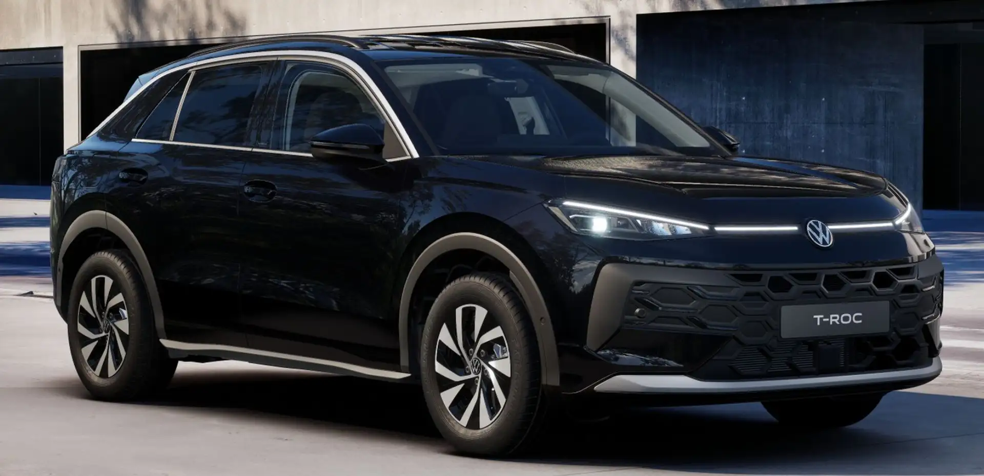 Volkswagen T-Roc Life eTSI DSG / 294 / € 4000,- PB BONUS Schwarz - 1