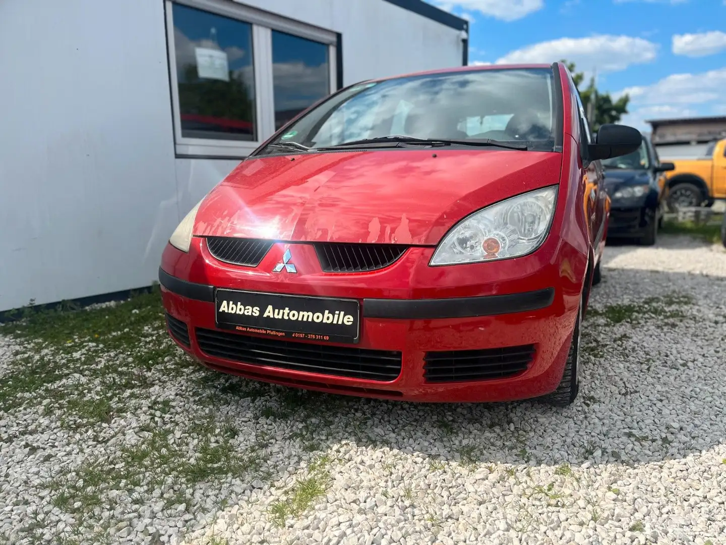 Mitsubishi Colt Lim. 5-trg. TÜV, Klimaautomatik Rot - 1