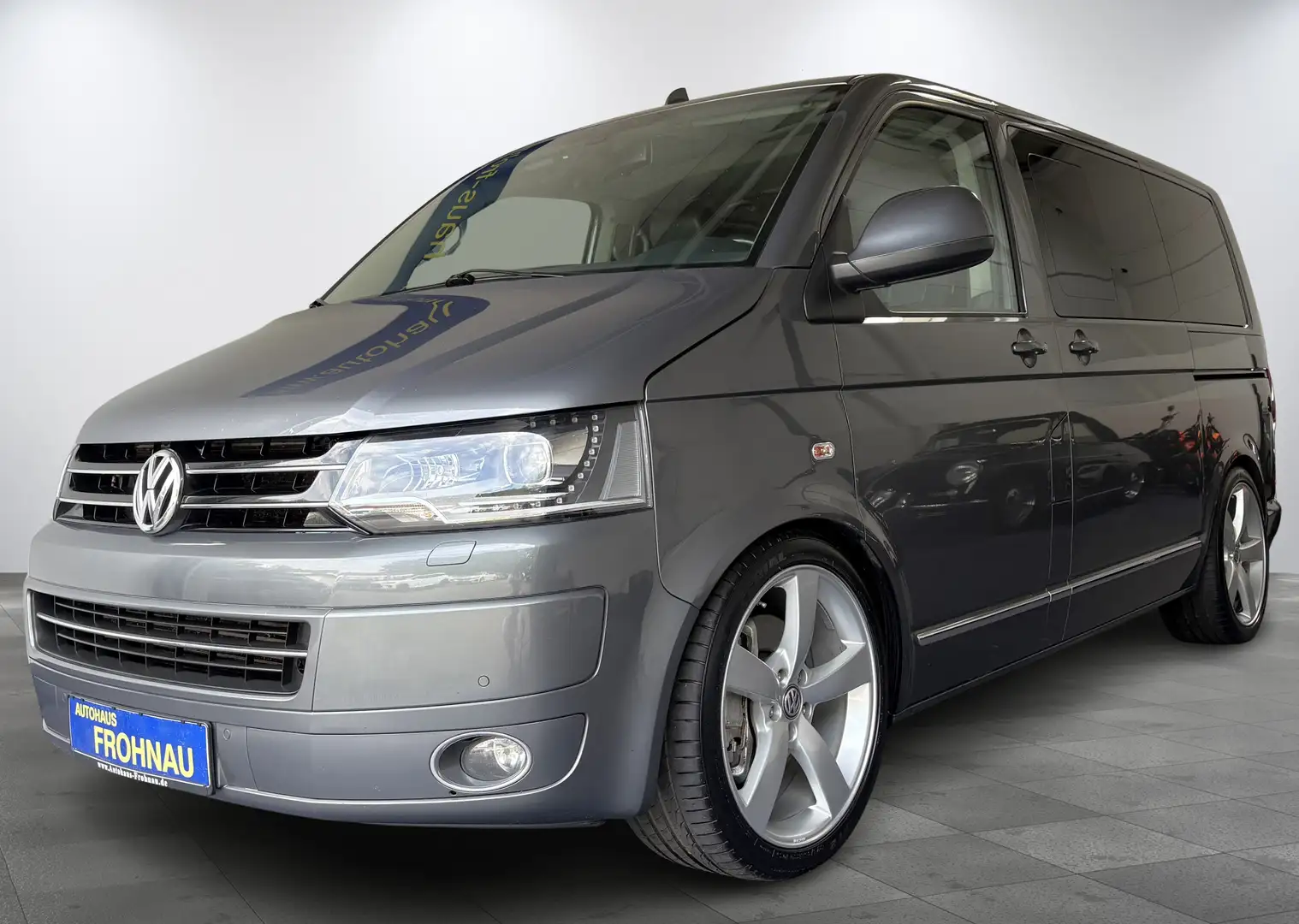 Volkswagen T5 Multivan Highline 4Motion 3T AHK Standh. Tempomat Kamera Grau - 1