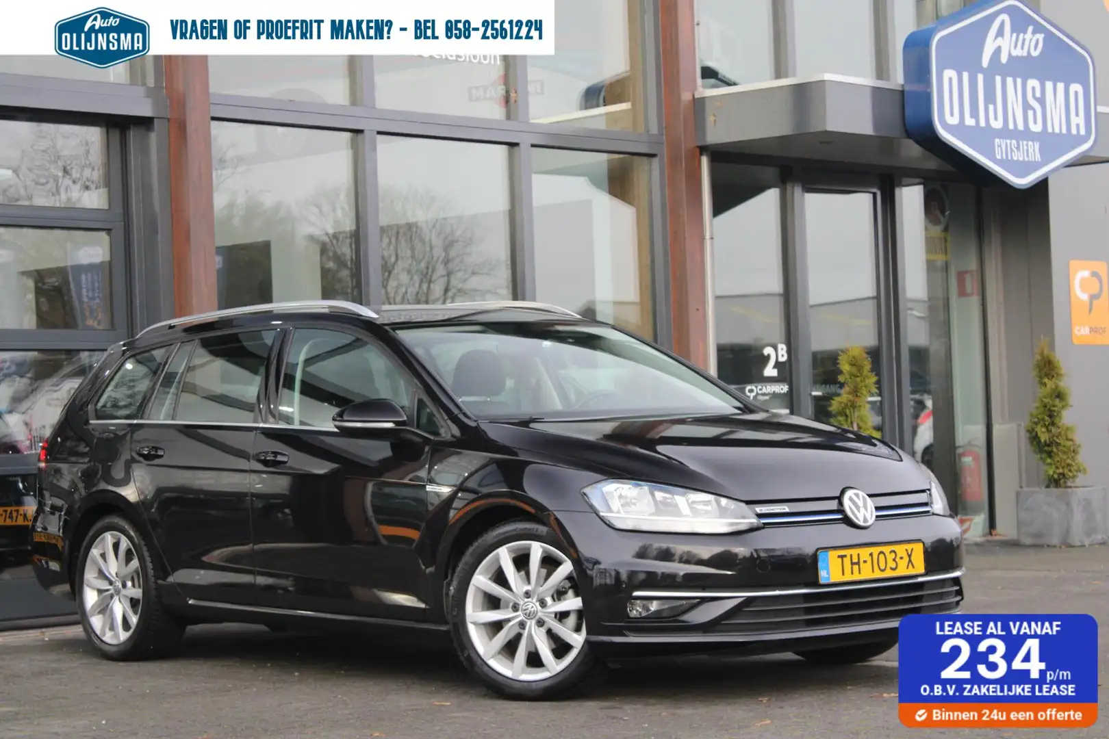 Volkswagen Golf Variant 1.5 TSI Highline Zwart - 1
