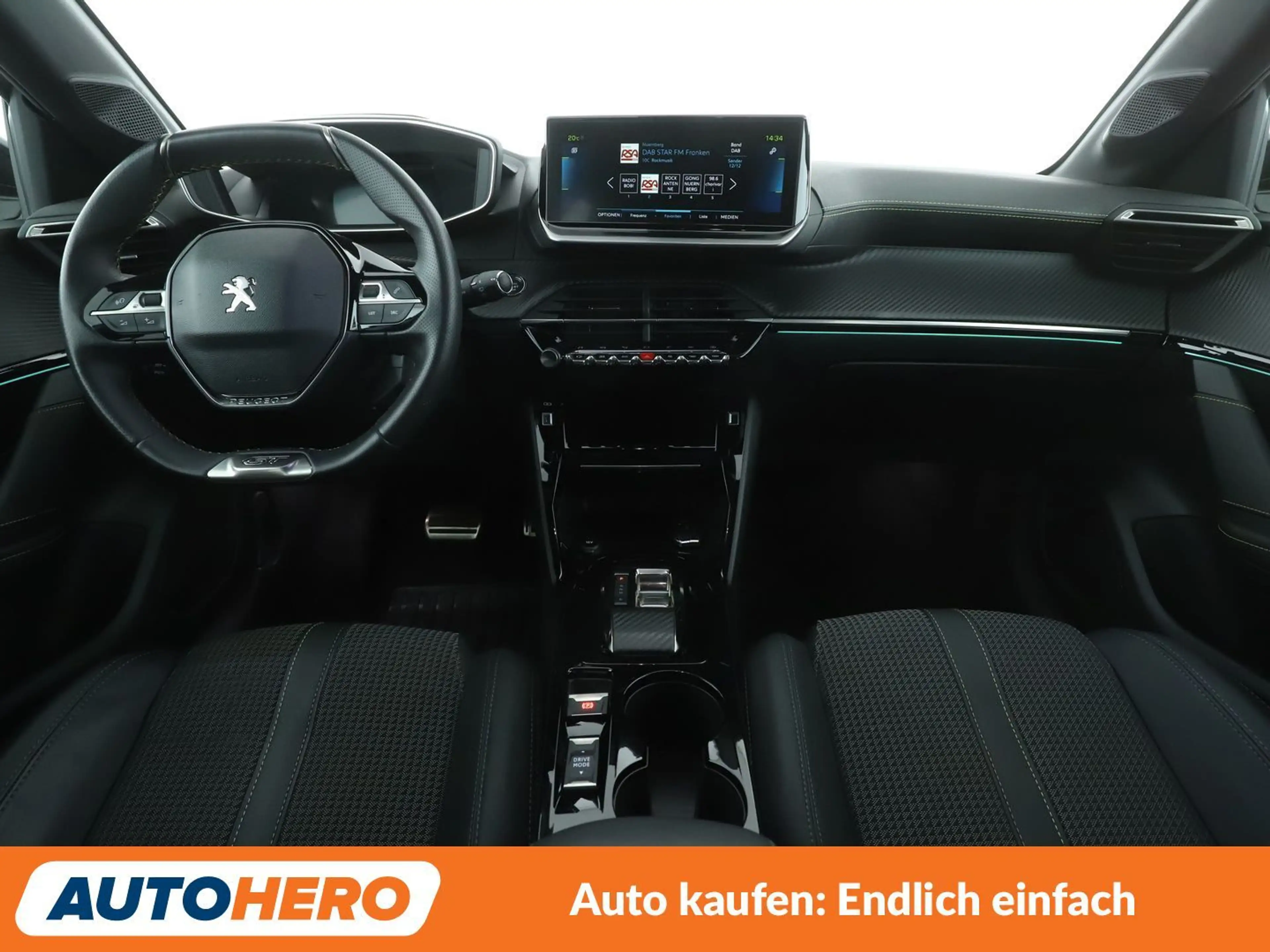 Peugeot e-208 electric drive 100 kW e GT Aut.*NAVI*VC*TEMPO*CAM* — photo 12