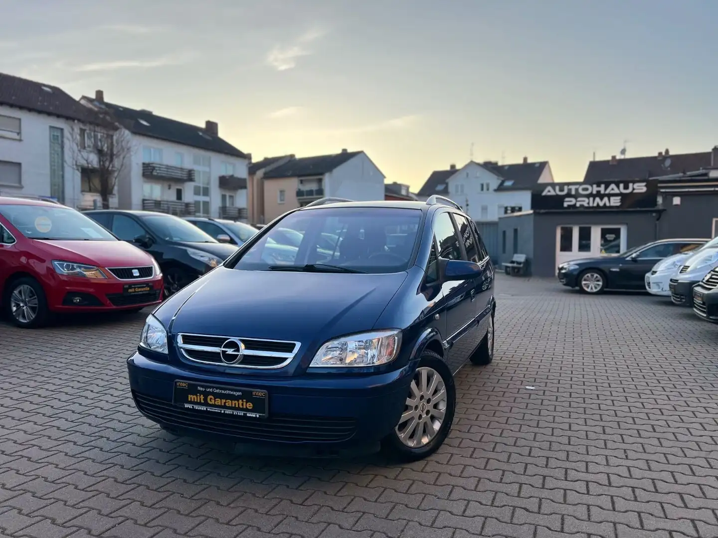 Opel Zafira A Njoy mit Style-Paket+7 SITZER+AHK+KLIMA Blau - 2