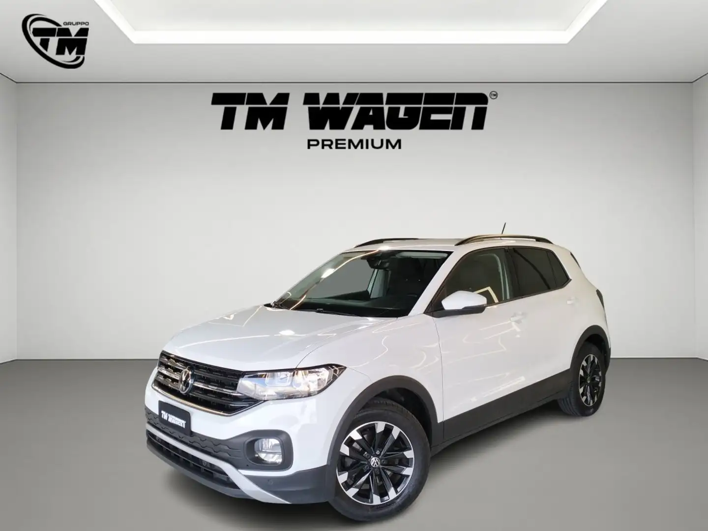 Volkswagen T-Cross 2019 1.0 tsi Style 95cv * NEO PATENTATI  * Blanc - 1