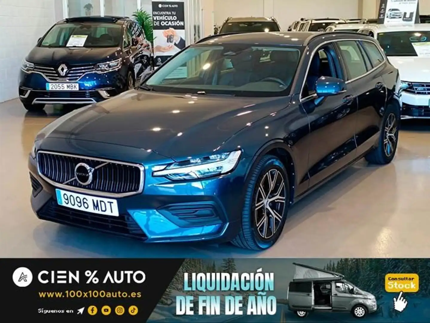 Volvo V60 2.0 B4 (D) Core Auto Blauw - 1