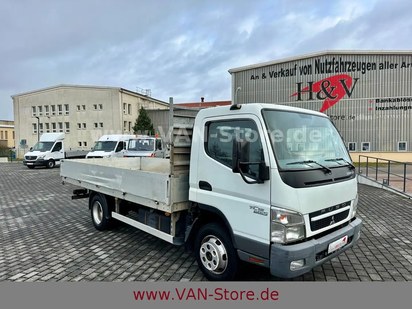 Fuso CANTER 7C15D PRITSCHE/KLIMA/3 GANG DEFEKT Bianco - 1