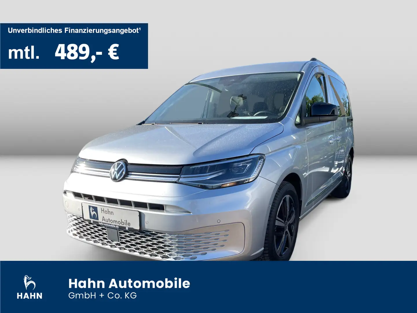 Volkswagen Caddy Style 1.5TSI DSG LED Spurw CAM ACC Silber - 1