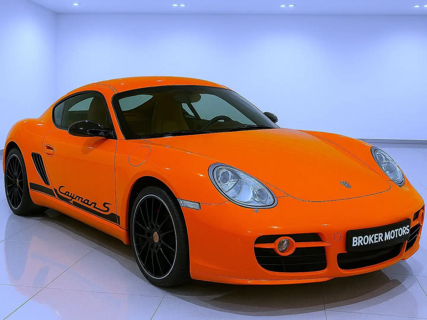 Porsche Cayman 3.4 S 320cv IN AVVIRO IMPORT Orange - 1