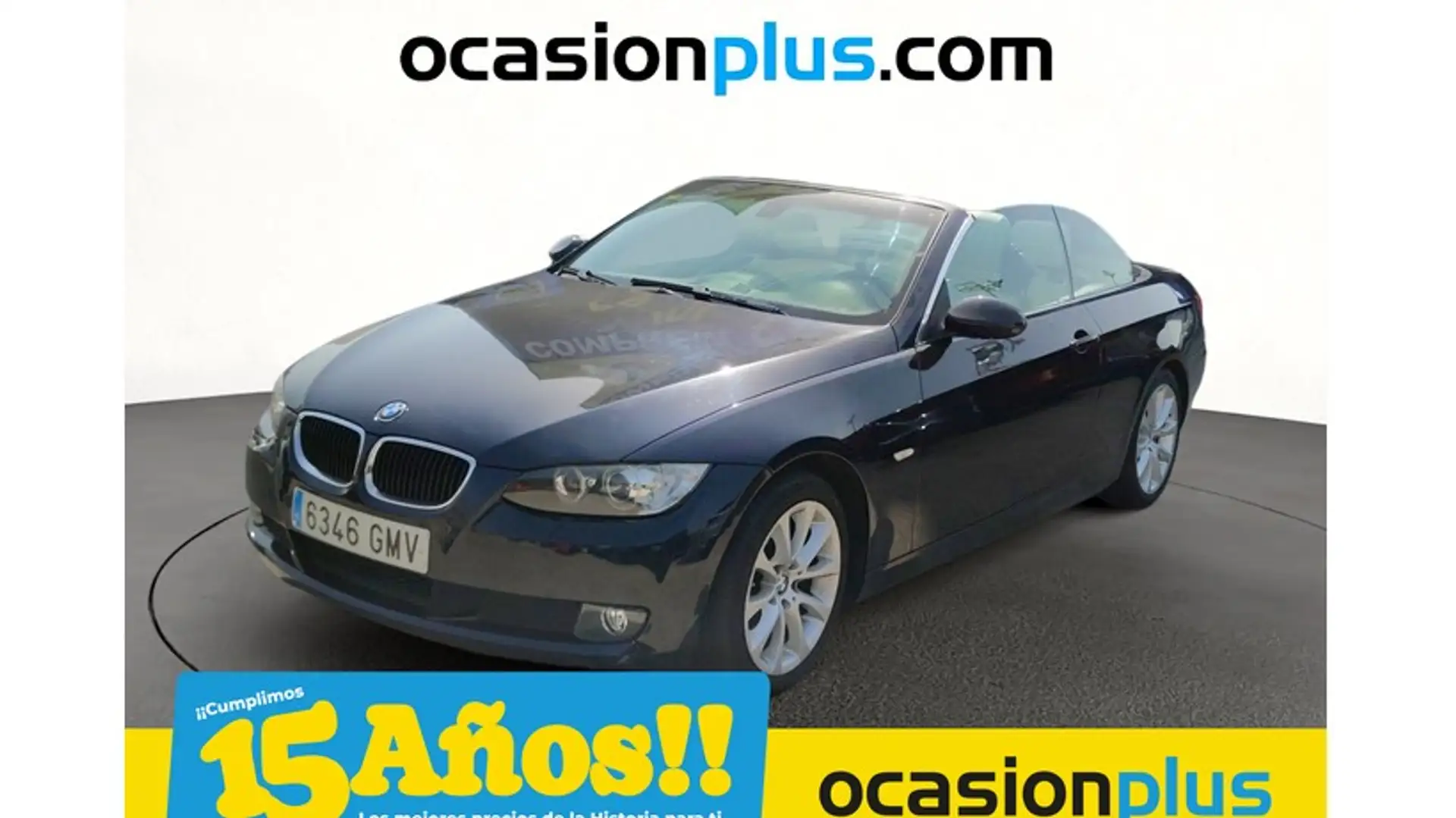 BMW 320 320i Cabrio Aut. Schwarz - 1