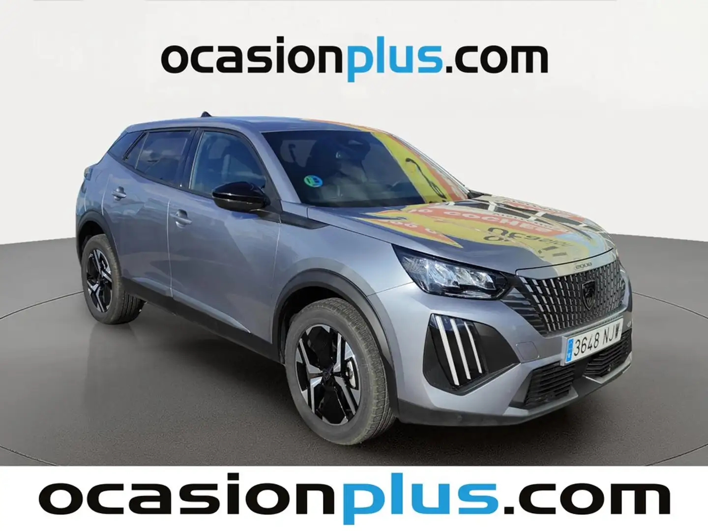 Peugeot 2008 Hybrid Allure eDCS6 145 Gris - 2