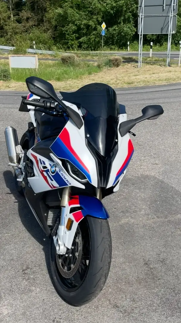 BMW S 1000 RR M pakket Bílá - 1