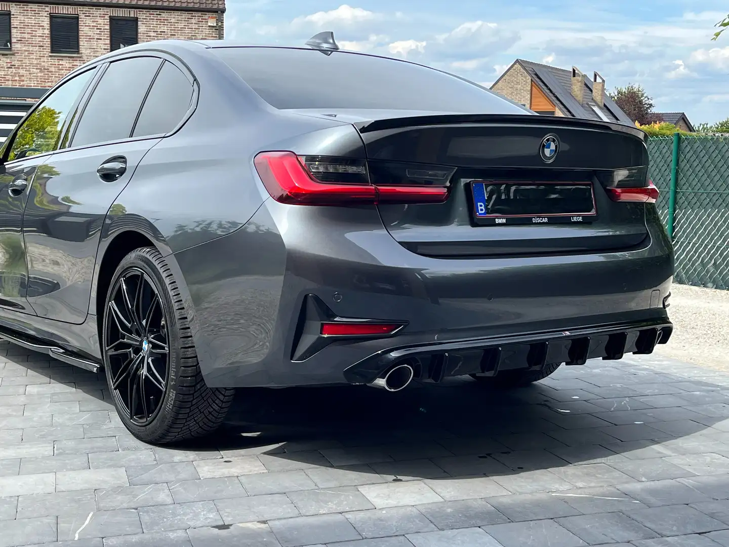 BMW 318 318 dA AdBlue Gris - 2