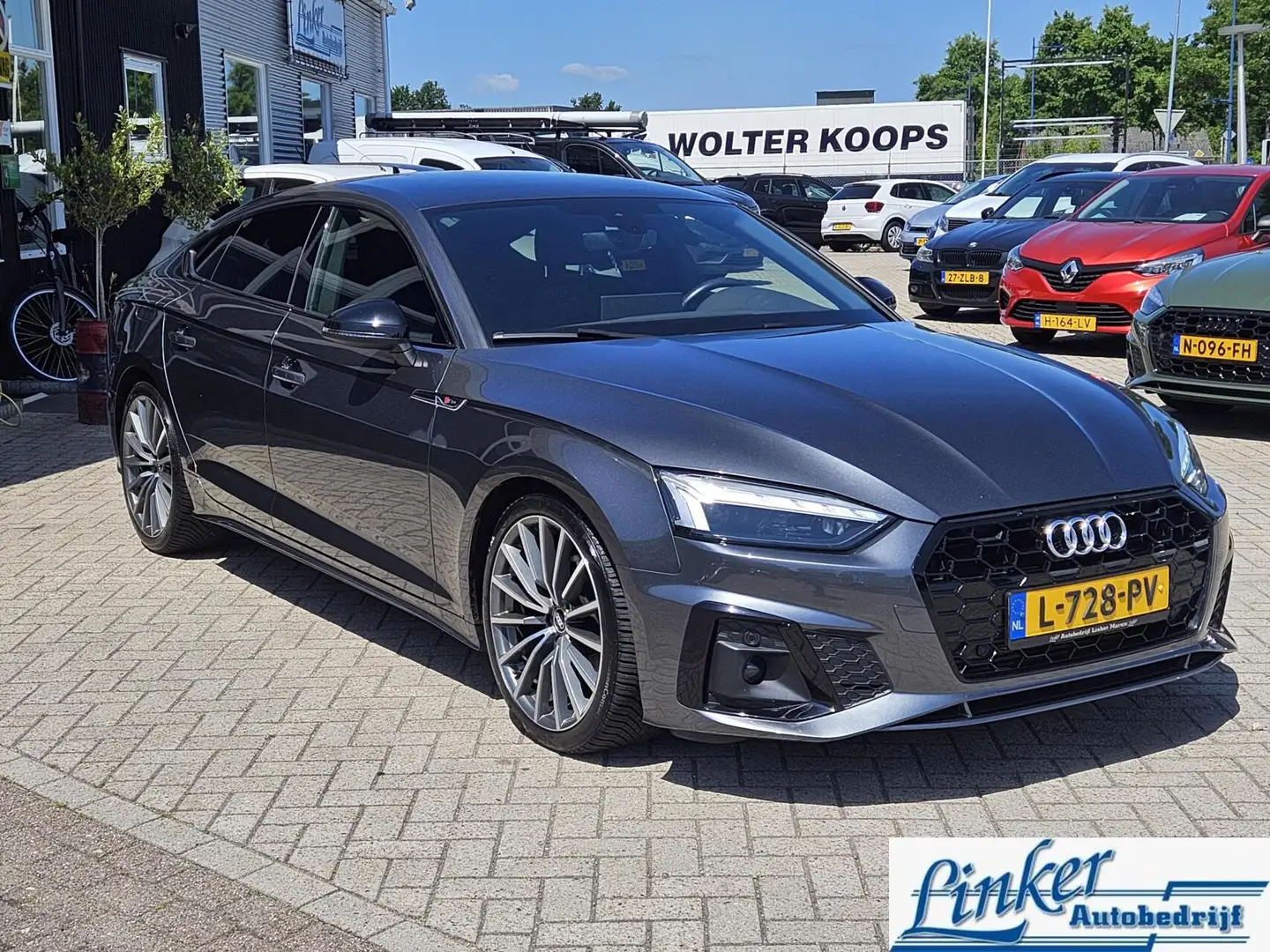 Audi A5 Sportback 35 TFSI S edition Competition 2x S-LINE Grijs - 2