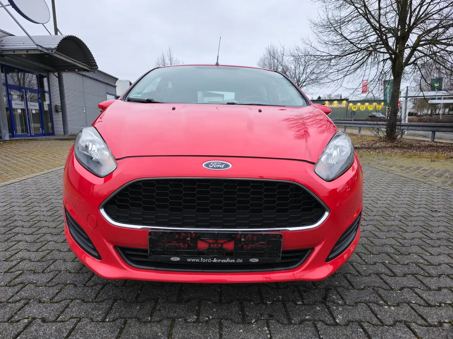 Ford Fiesta Trend aus 1.Hand TÜV & Inspektion NEU Rot - 2