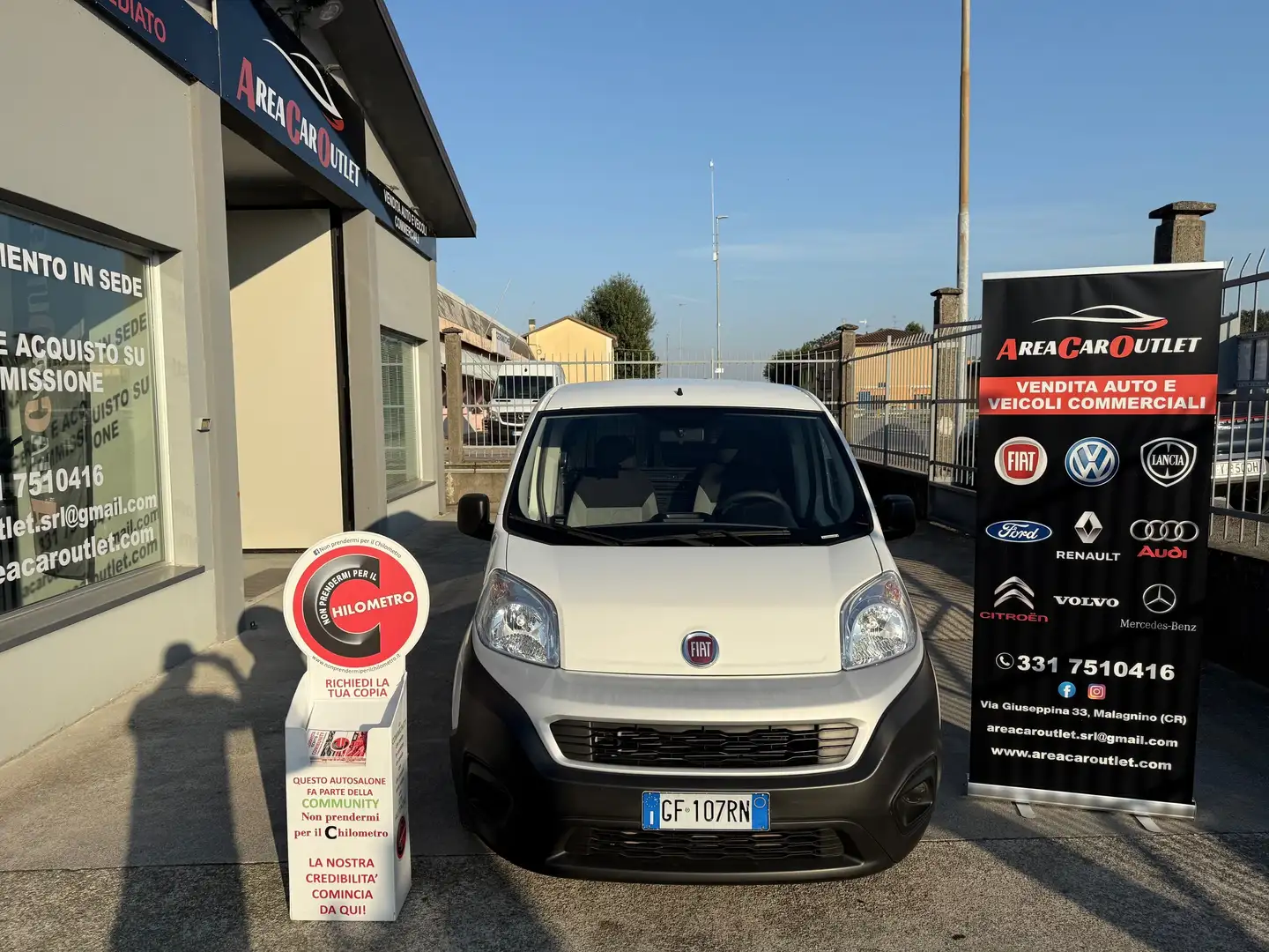 Fiat Fiorino 1.3mjt 95cv*04-2021*IVA DEDUCIBILE*KM 50.634 Bianco - 2