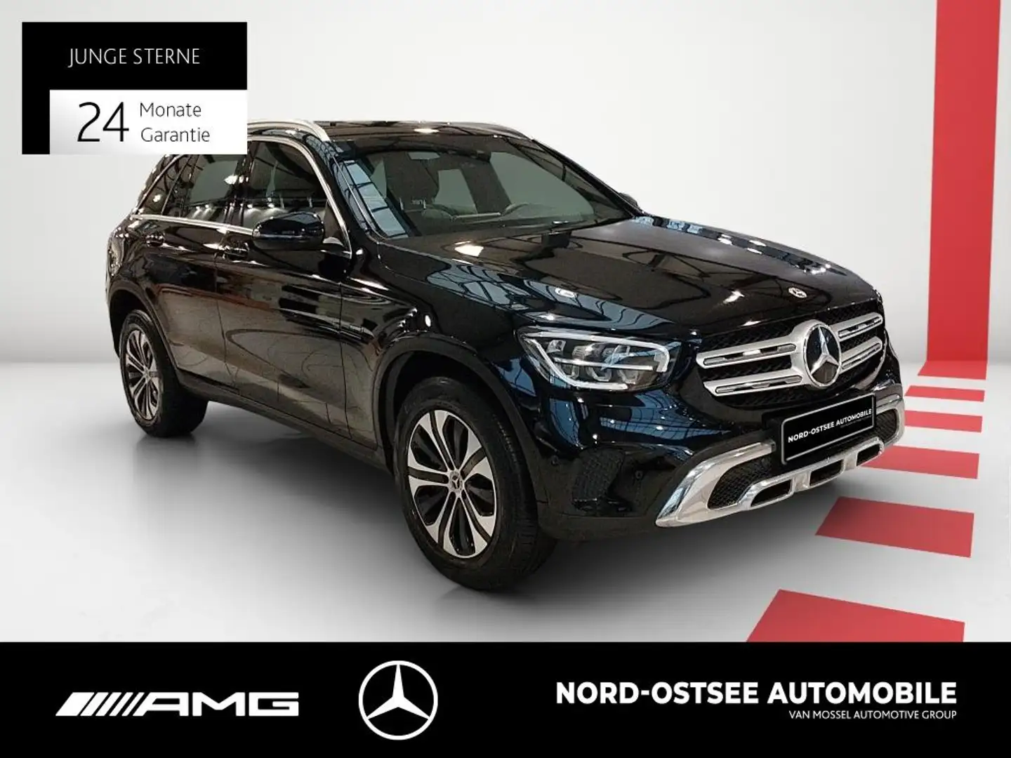 Mercedes-Benz GLC 300 de 4M NAVI KAMERA LED SHZ KEYLESS TEMPO Noir - 2