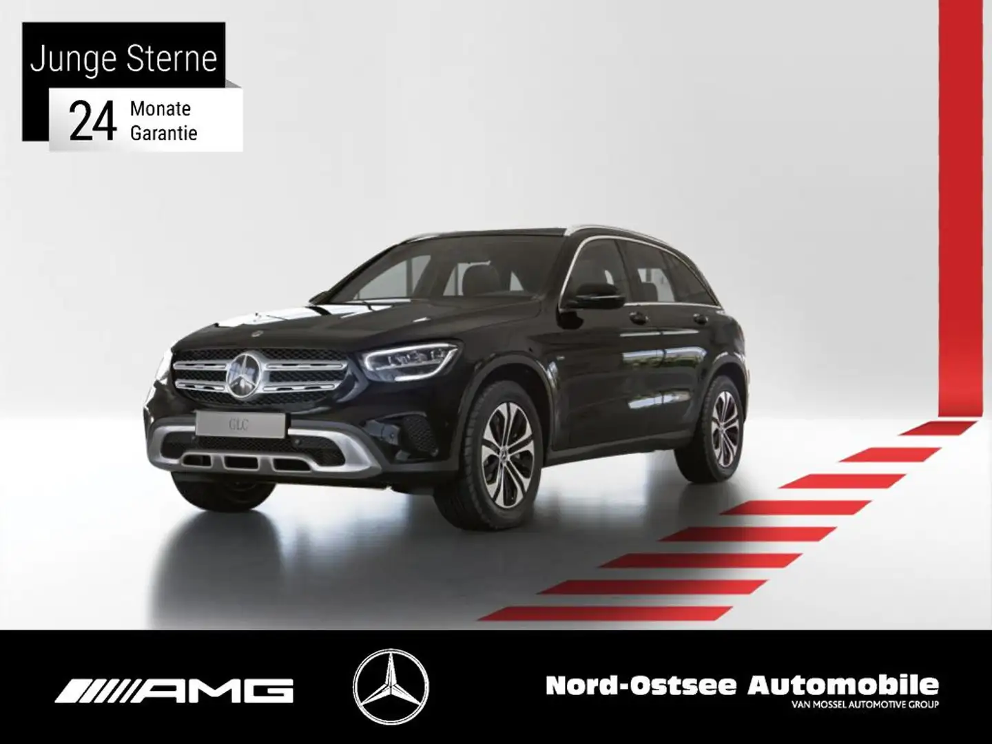 Mercedes-Benz GLC 300 de 4M NAVI KAMERA LED SHZ KEYLESS TEMPO Nero - 1