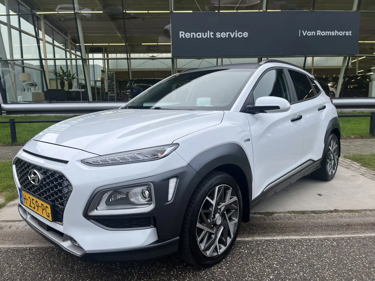 Hyundai KONA 1.6 GDI HEV Premium / Automaat / Trekhaak / Stoelv Blanco - 1