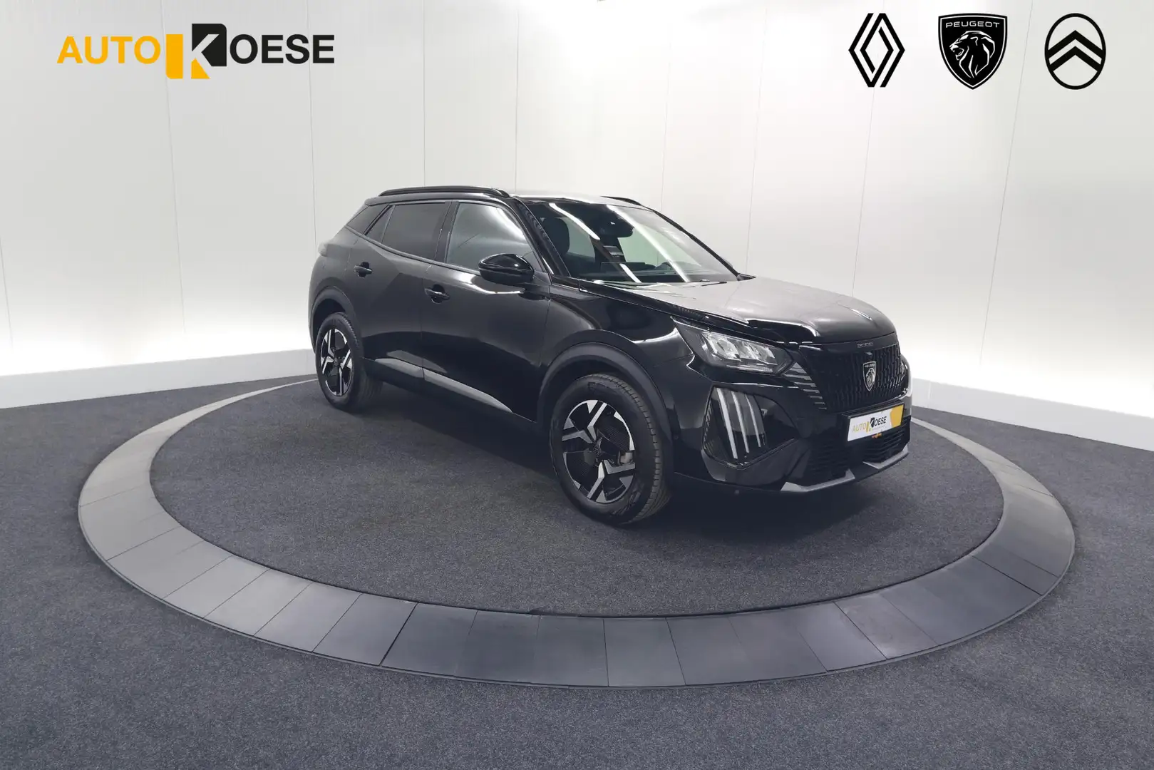Peugeot 2008 Hybrid 136 e-DCS6 Allure | 360 Camera | Adaptieve Noir - 1