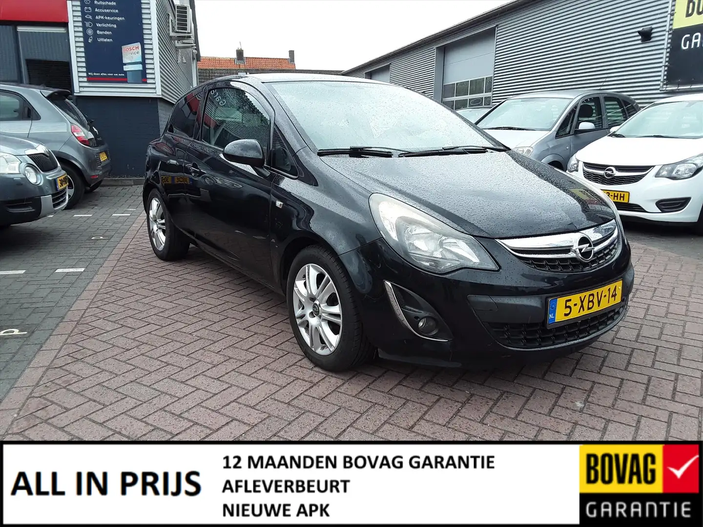 Opel Corsa 1.2 Twinport S&amp;S 85pk 3d BlitZ Schwarz - 1