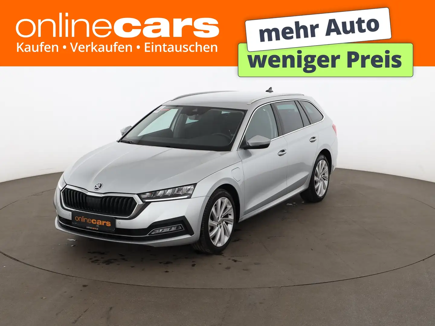 Skoda Octavia Combi 1.4 TSI Style Aut LED RADAR NAVI Silber - 1
