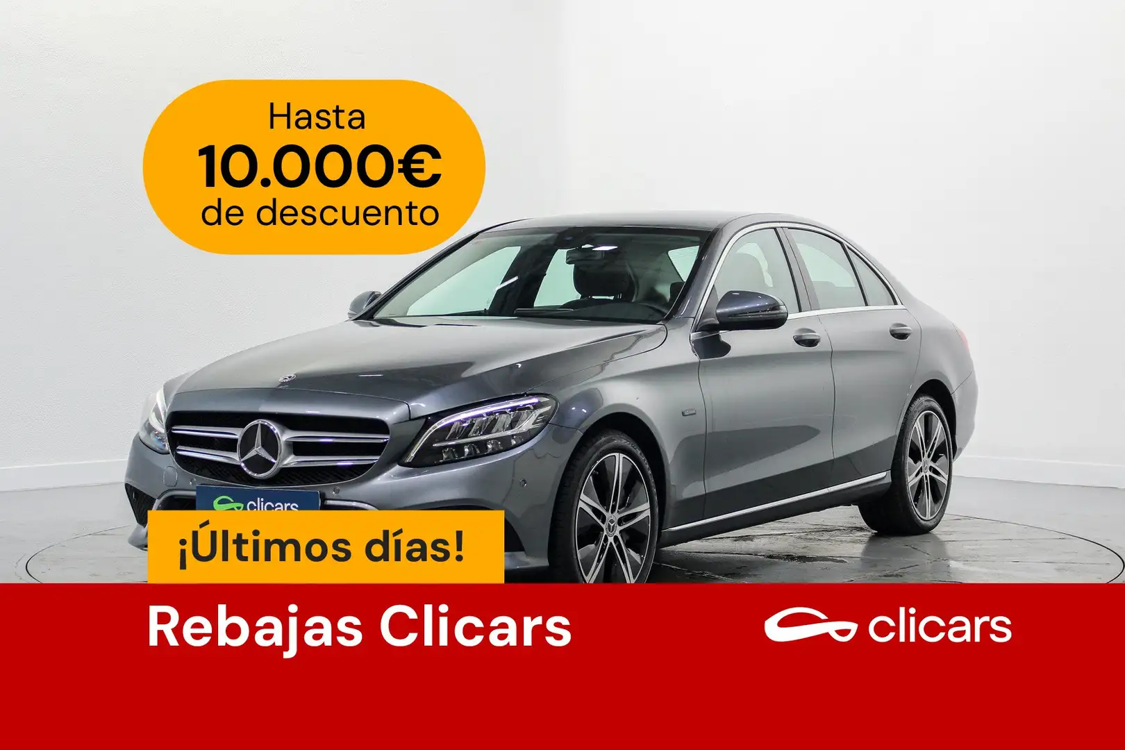 Mercedes-Benz C 300 de 9G-Tronic Gris - 1