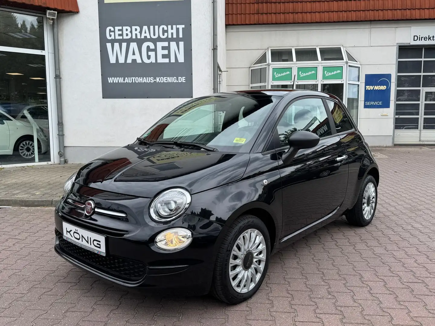 Fiat 500 1.0 GSE  KLIMA*CARPLAY*TEMPOMAT*DAB*LM Schwarz - 1