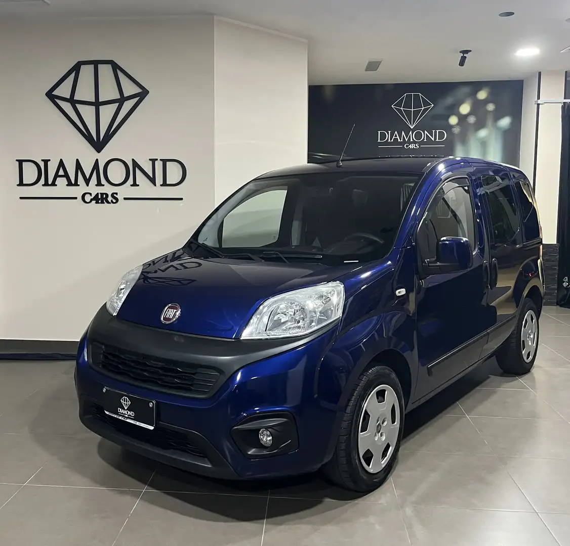 Fiat Qubo Qubo 2017 1.3 mjt 16v Lounge s Azul - 1