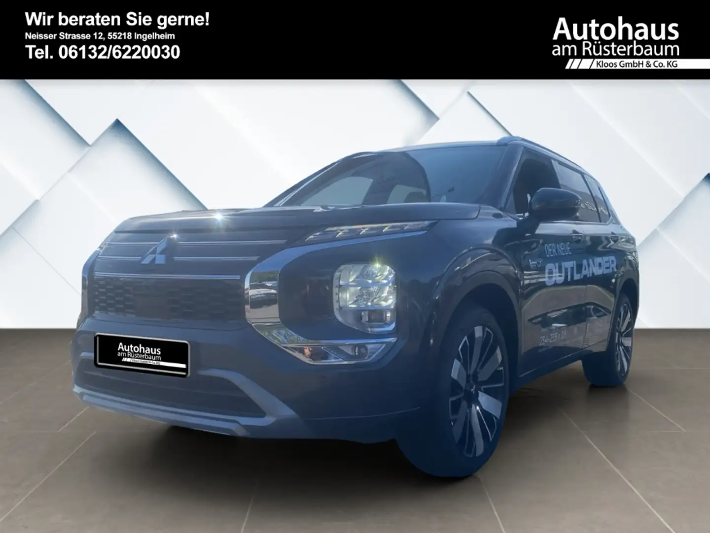 Mitsubishi Outlander Top PHEV Luxury-Paket Leder braun 2Farblackierung Grau - 2