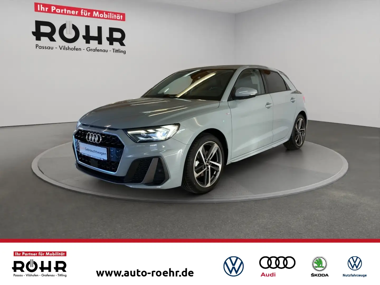 Audi A1 Sportback S line 30 TFSI S tronic (Garantie 02/203 Grau - 1