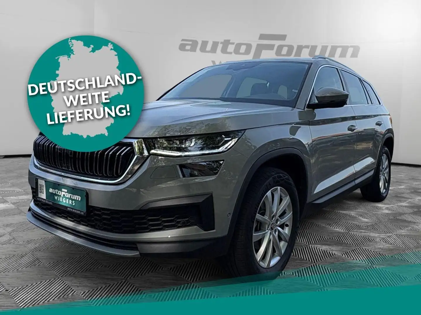 Skoda Kodiaq 1,5 TSI STYLE DSG+Navi+Kamera+ACC Grau - 1