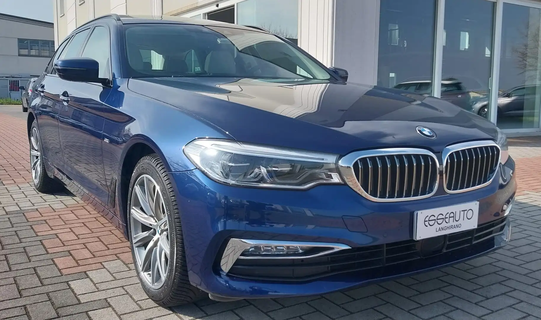 BMW 520 d Touring xdrive Luxury 190cv auto Blauw - 1