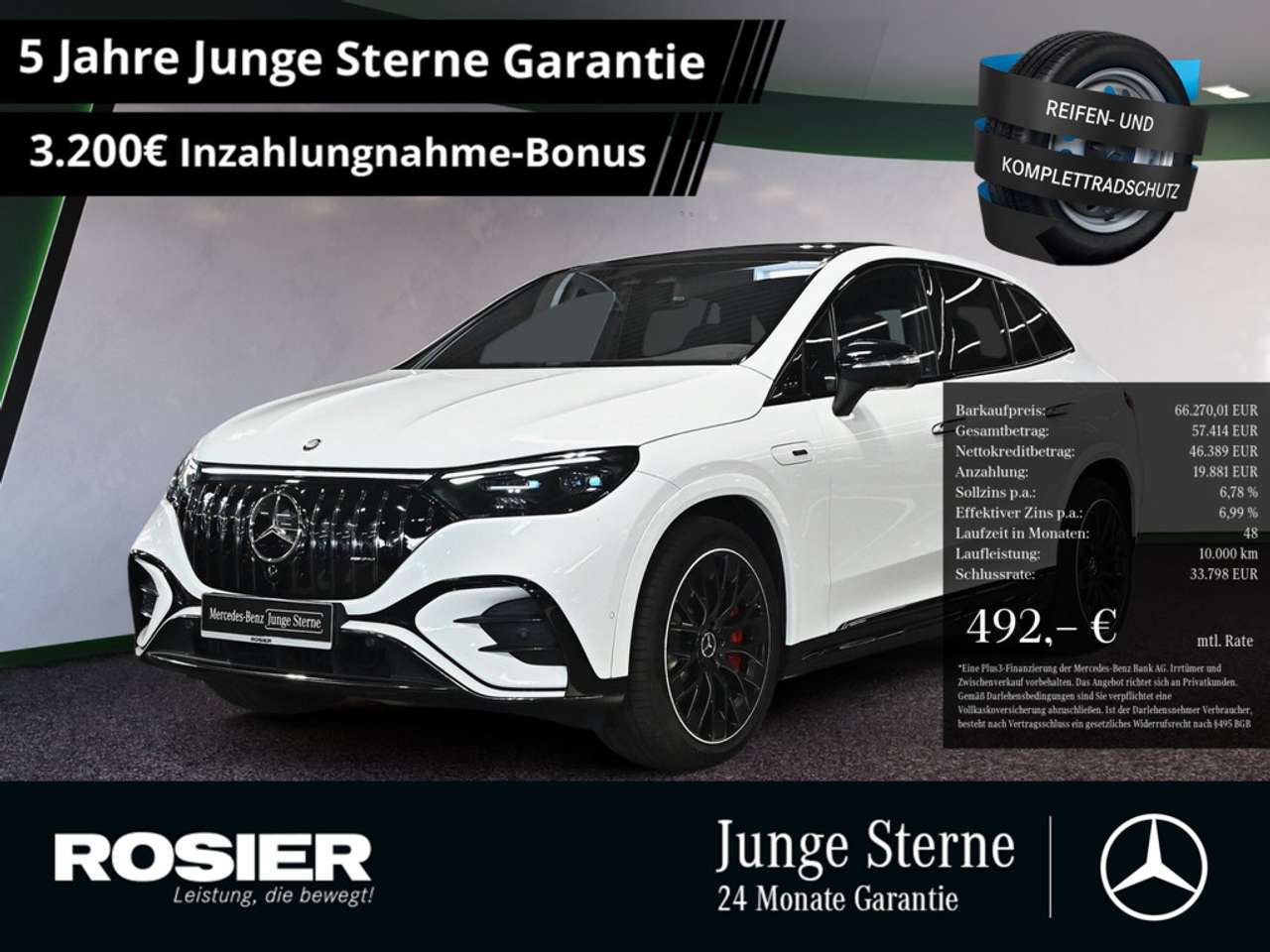 Mercedes-Benz EQE 43 — Mercedes-Benz EQE 43 AMG SUV Premium+ Hyperscreen NIGHT AHK SU