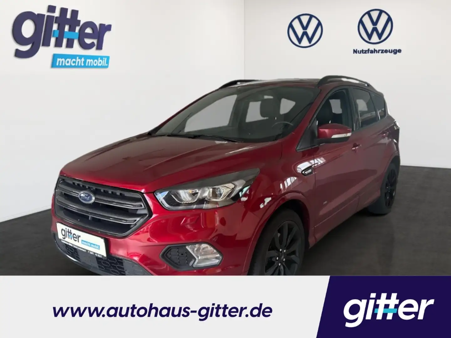 Ford Kuga ST-Line 1.5 EcoBoost ALLRAD AHZV ISOFIX APLLE CARP Rouge - 1