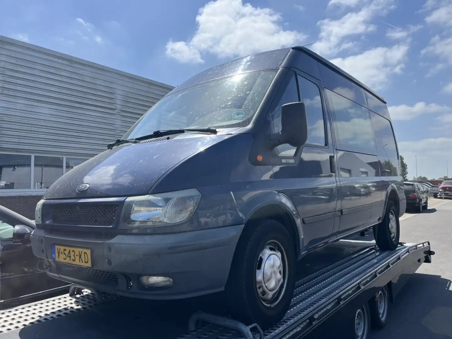 Ford Transit 300M 2.4 TDdi HD 2005 Dubbelcabine Blu/Azzurro - 1