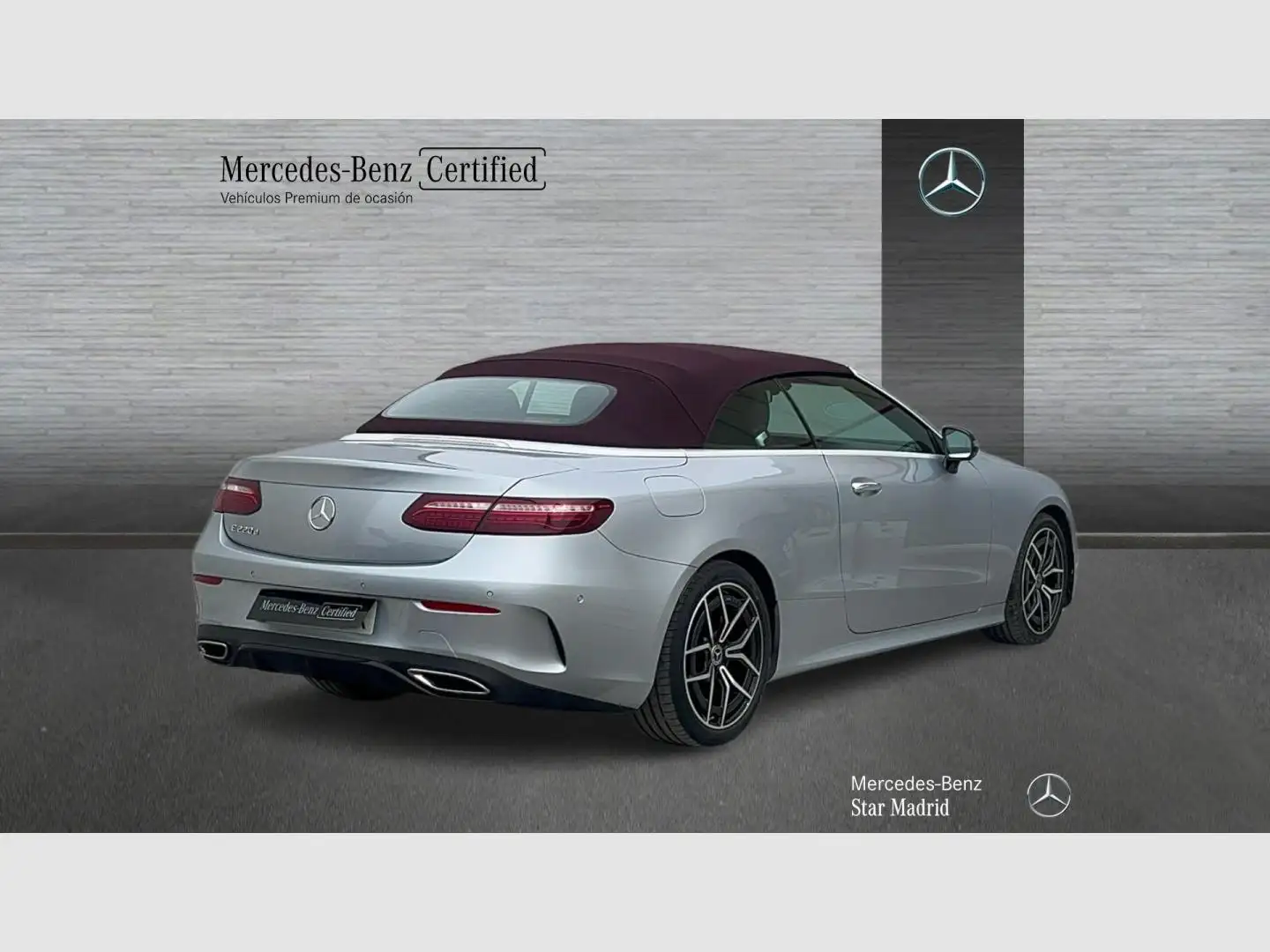 Mercedes-Benz E 220 Cabrio 220d 4Matic Plateado - 2
