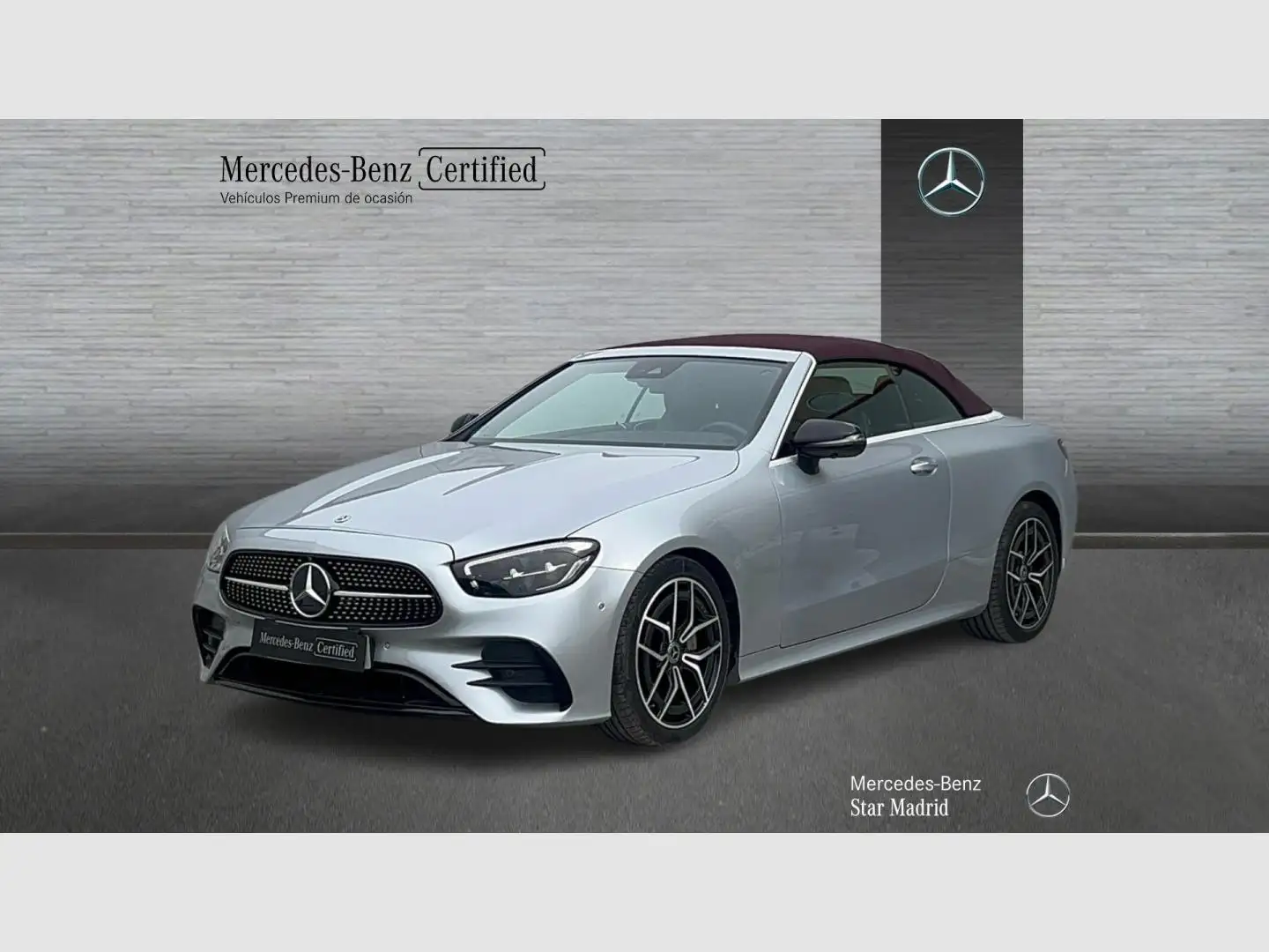 Mercedes-Benz E 220 Cabrio 220d 4Matic Plateado - 1