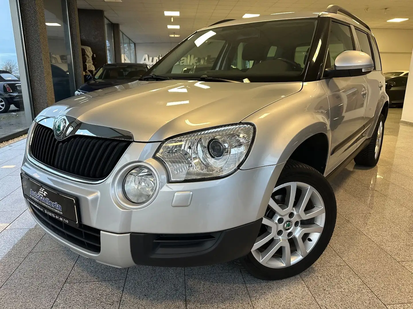 Skoda Yeti Ambition Plus Edition BiXenon PDC AHK Klima Silber - 1