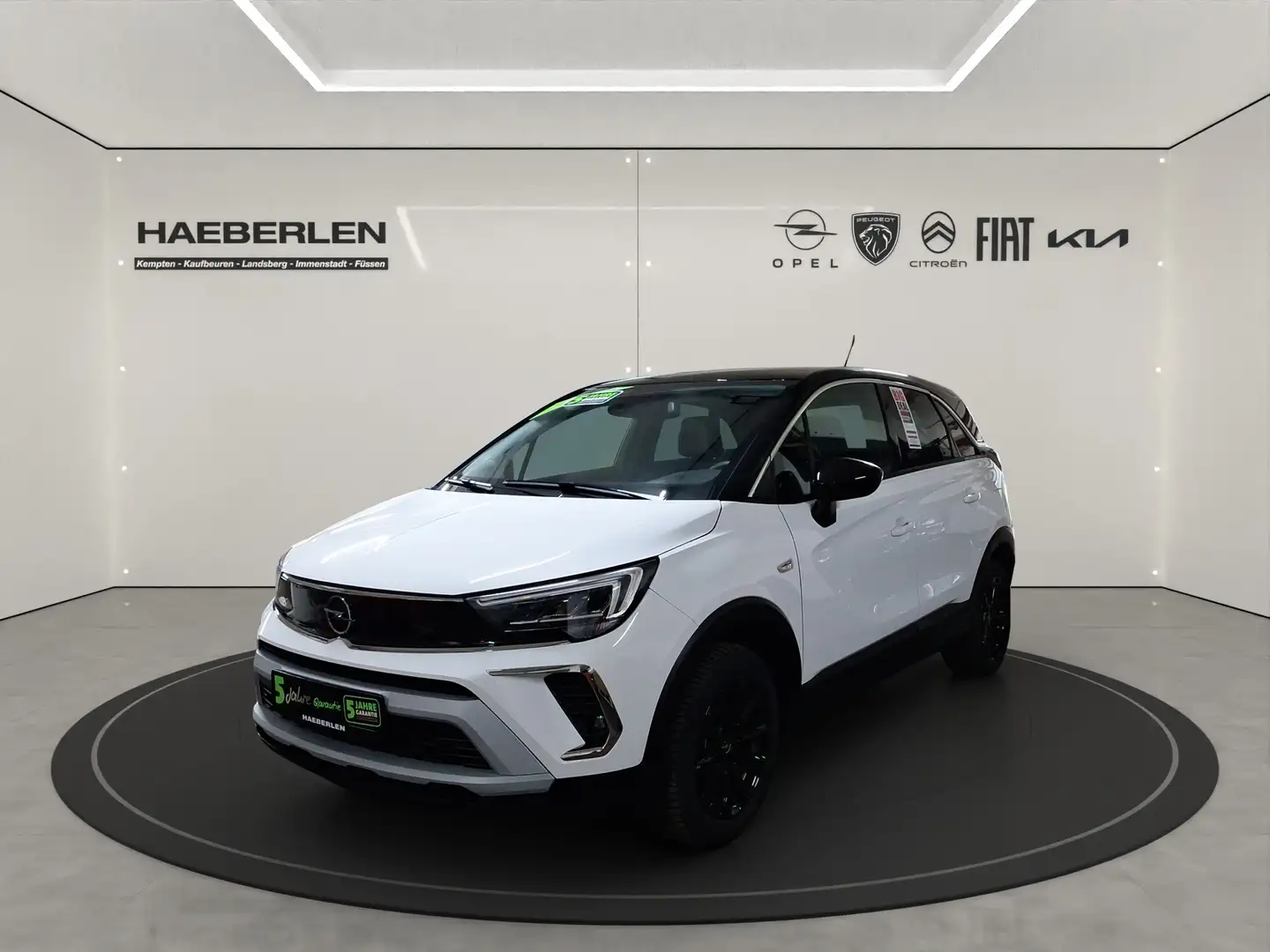 Opel Crossland 1.2 Turbo e e) Enjoy FLA SpurH KAM Weiß - 2