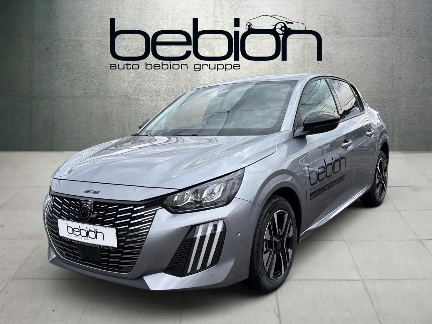Peugeot 208 1.2 110 Allure PDC LED KeyLess KlimaA Grau - 1