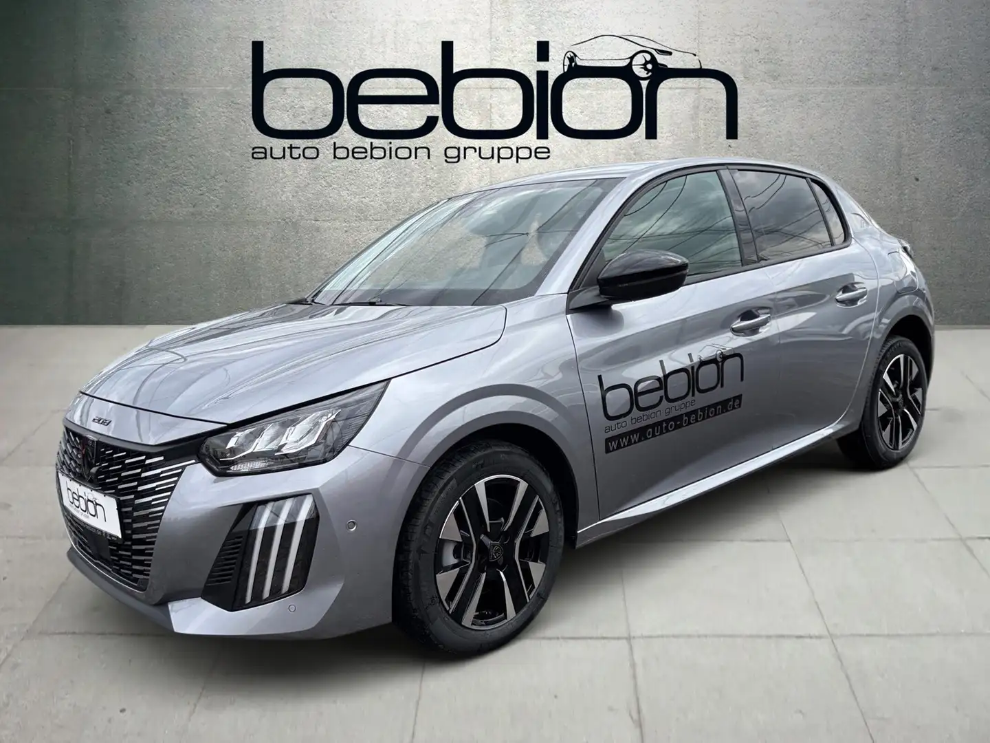 Peugeot 208 1.2 110 Allure PDC LED KeyLess KlimaA Grau - 2