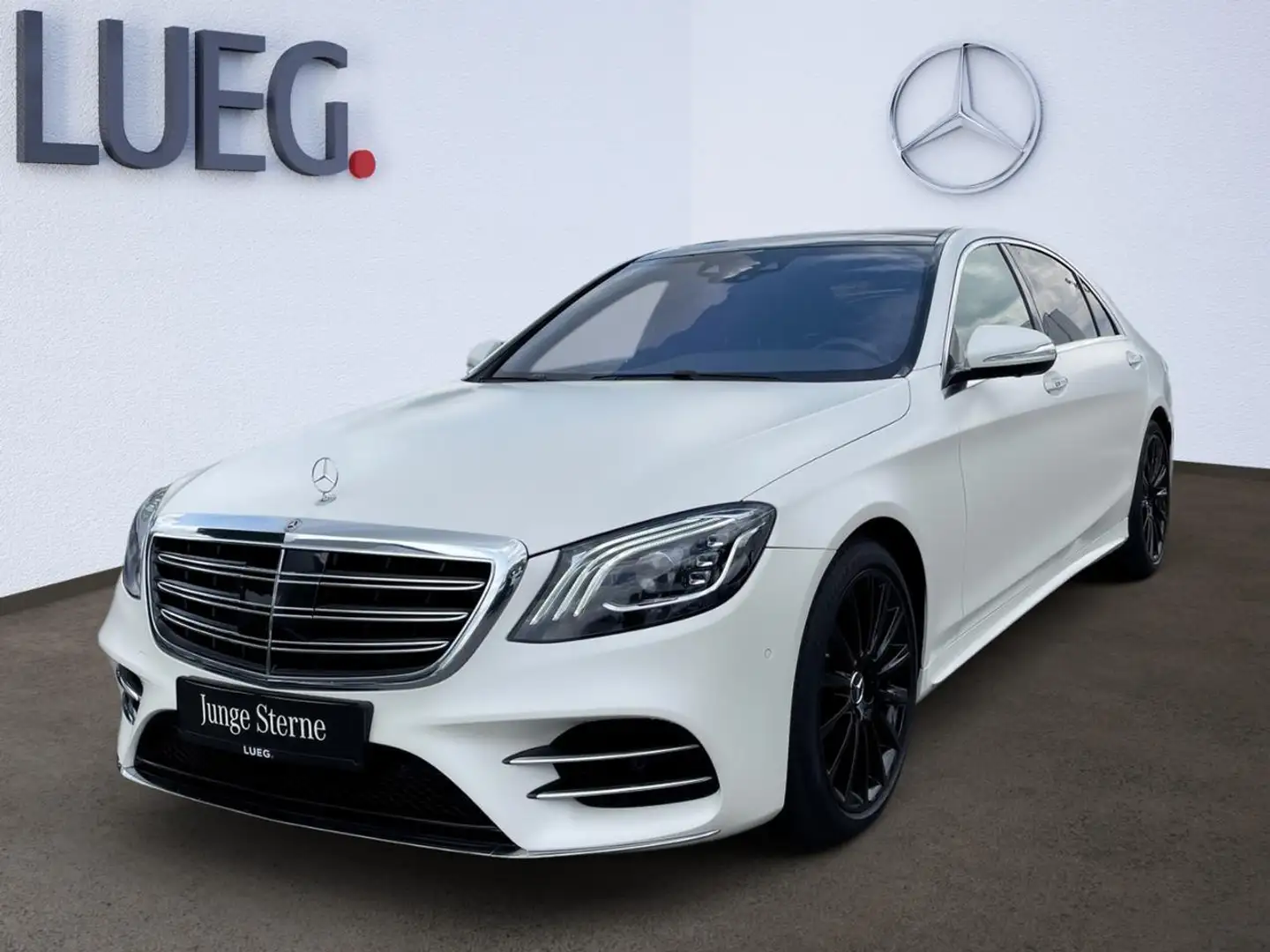 Mercedes-Benz S 400 d 4MATIC lang AMG+HUD+ENTERTAINMENT+STANDH Beyaz - 1
